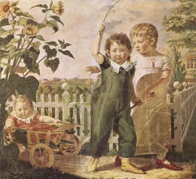 Philipp Otto Runge The Hulsenbeck Children (mk09) Germany oil painting art